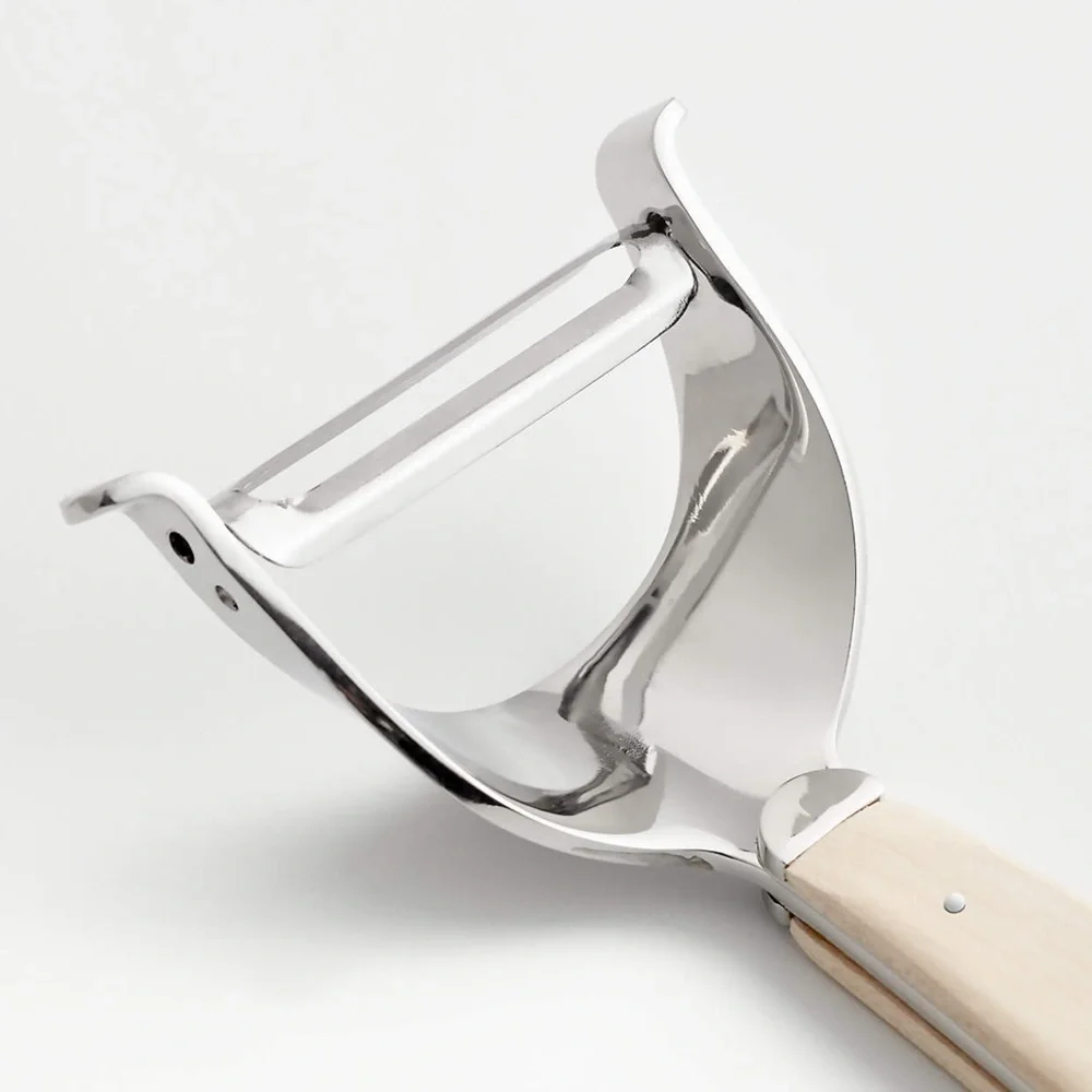 Crate & Barrel / Nara Stainless Steel Mini Y-Peeler